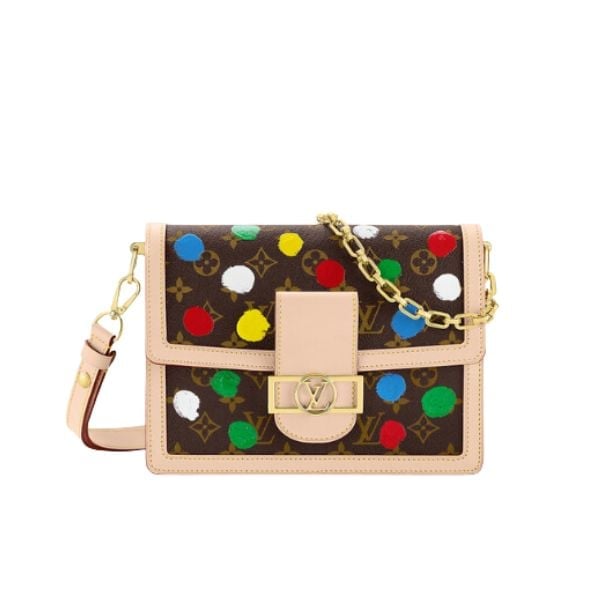 Louis Vuitton X Yk Dauphine Mm Multicolor 20Cm M46432 view 2