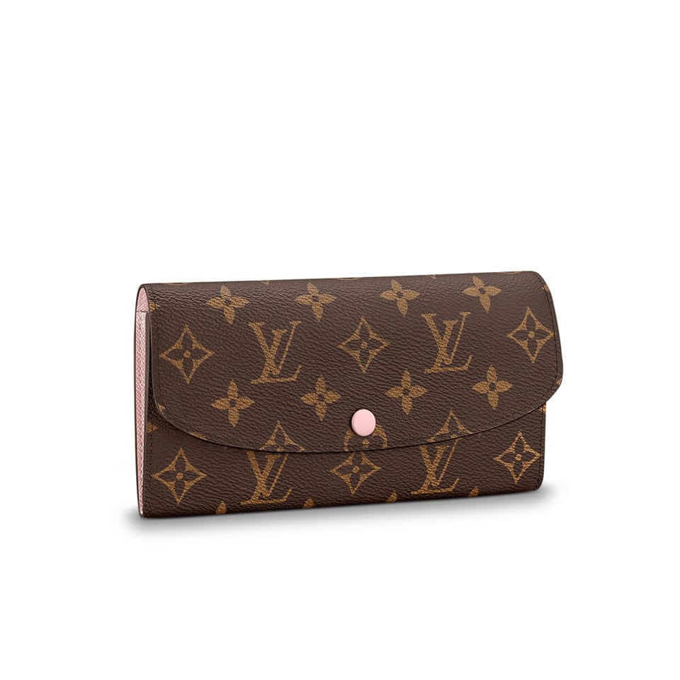 Louis Vuitton Monogram Canvas Emilie Wallet Pink view 2