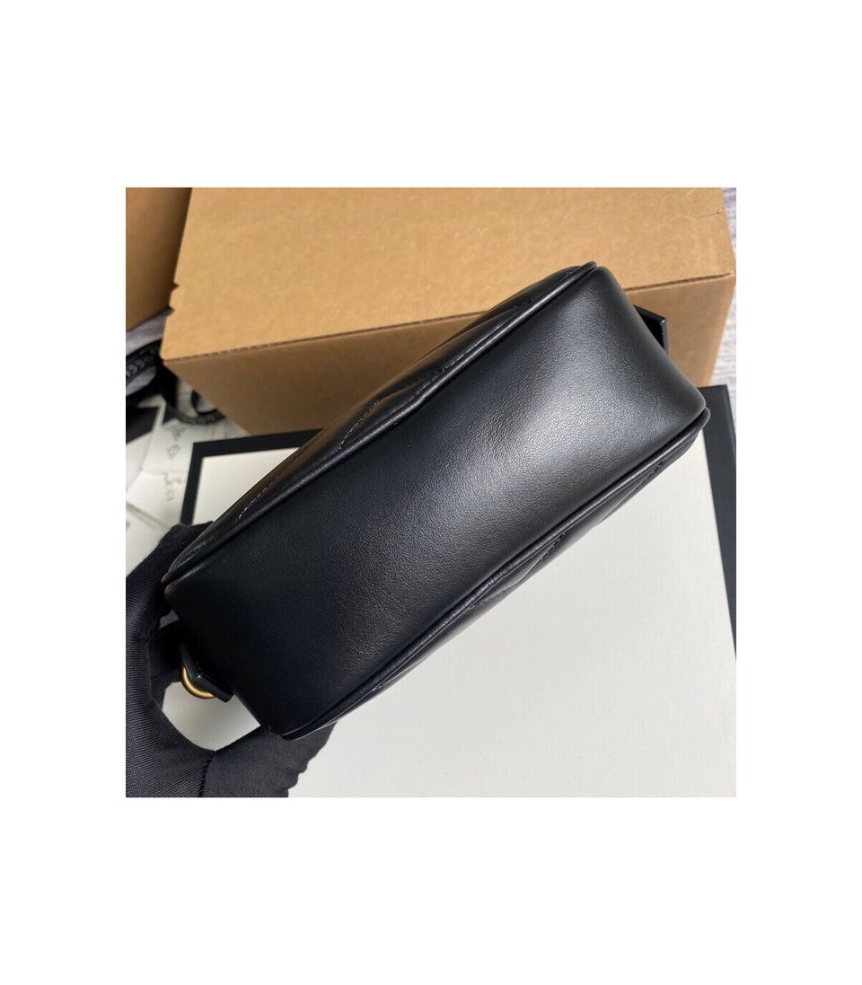 Gucci GG Marmont Matelasse Mini Bag Black view 14