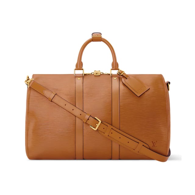 Louis Vuitton Keepall Bandoulière 45cm/17.7in Tan Epi Cowhide M3A054
