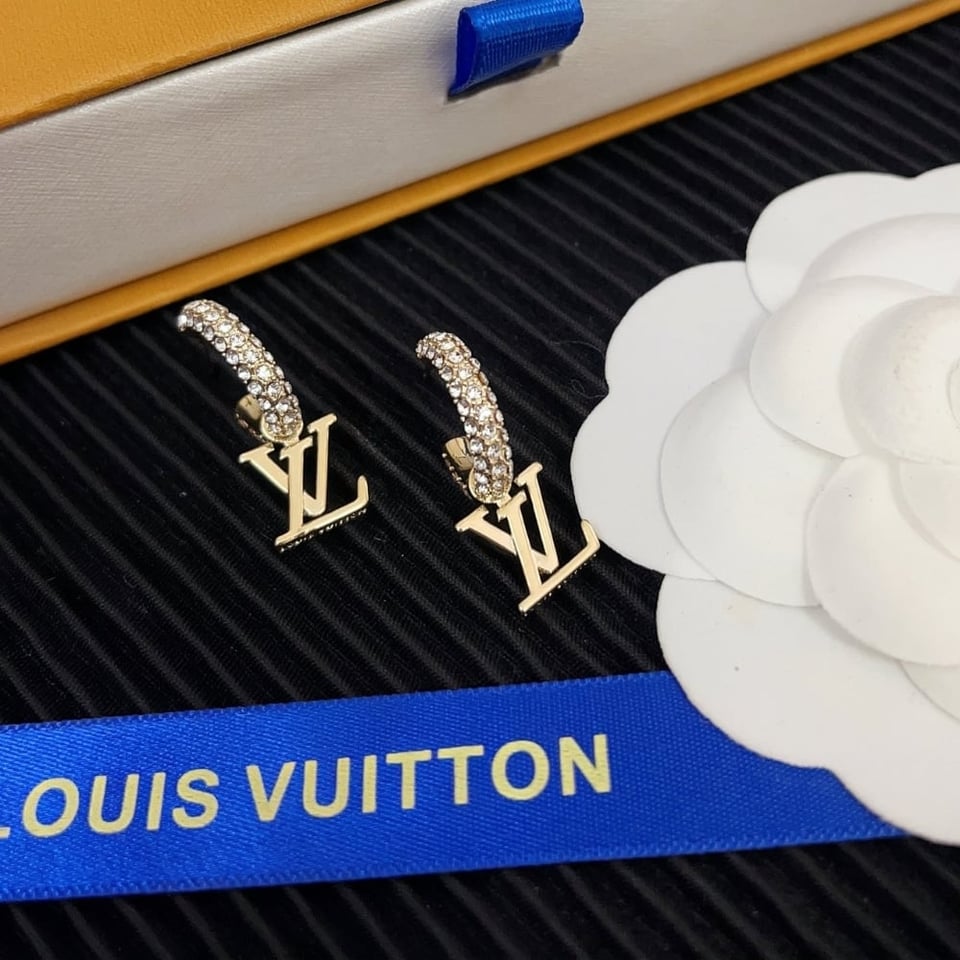 Louis Vuitton Lv Iconic Earrings Gold M01732 view 6