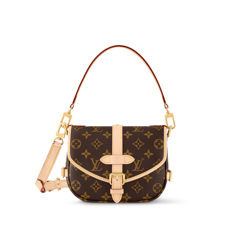 Louis Vuitton Saumur Monogram Brown 20Cm M46740 view 2