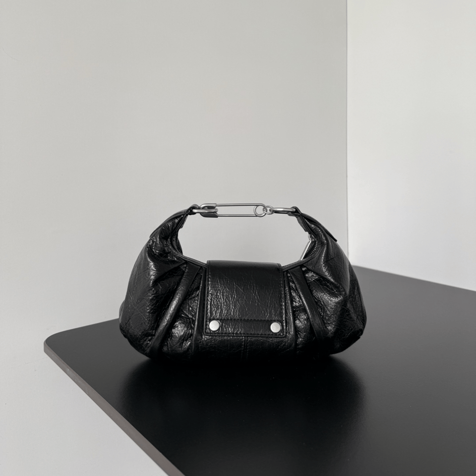 Balenciaga Pamela Shoulder Bag Small Black 28cm/11in view 12