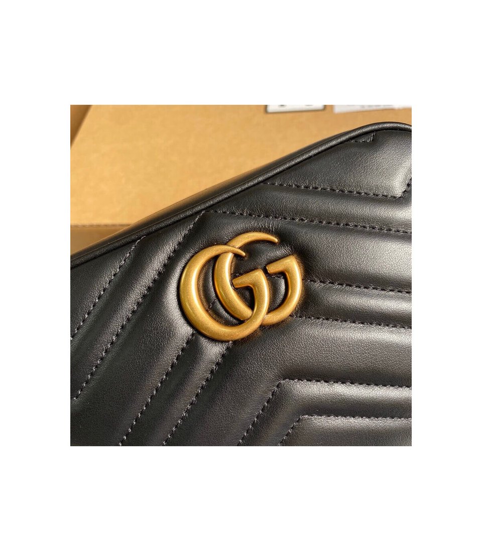 Gucci GG Marmont Matelasse Mini Bag Black view 15