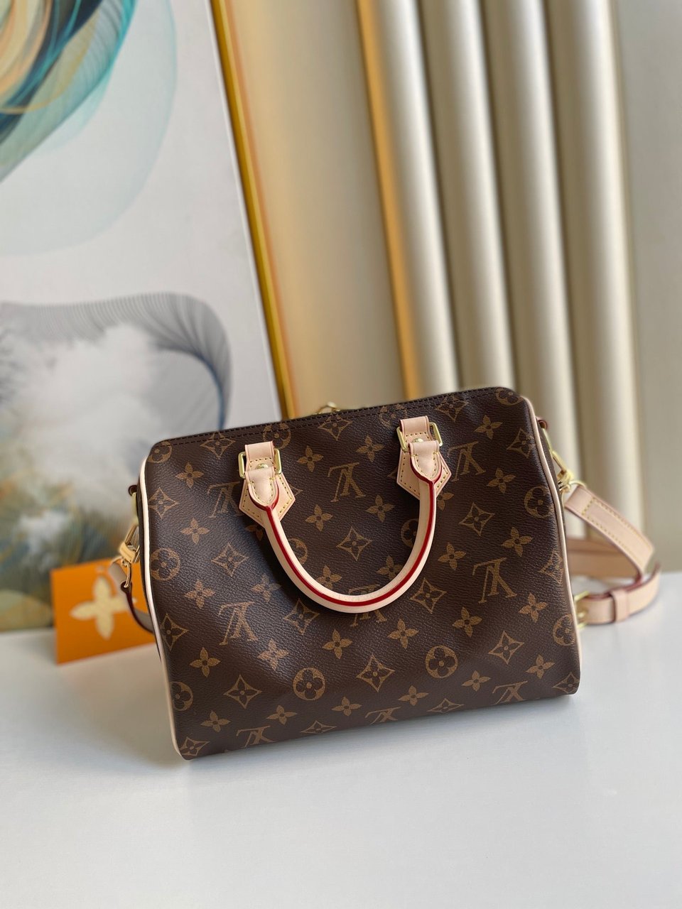 Louis Vuitton Speedy Bandouliere 25 Monogram Canvas 25cm view 11