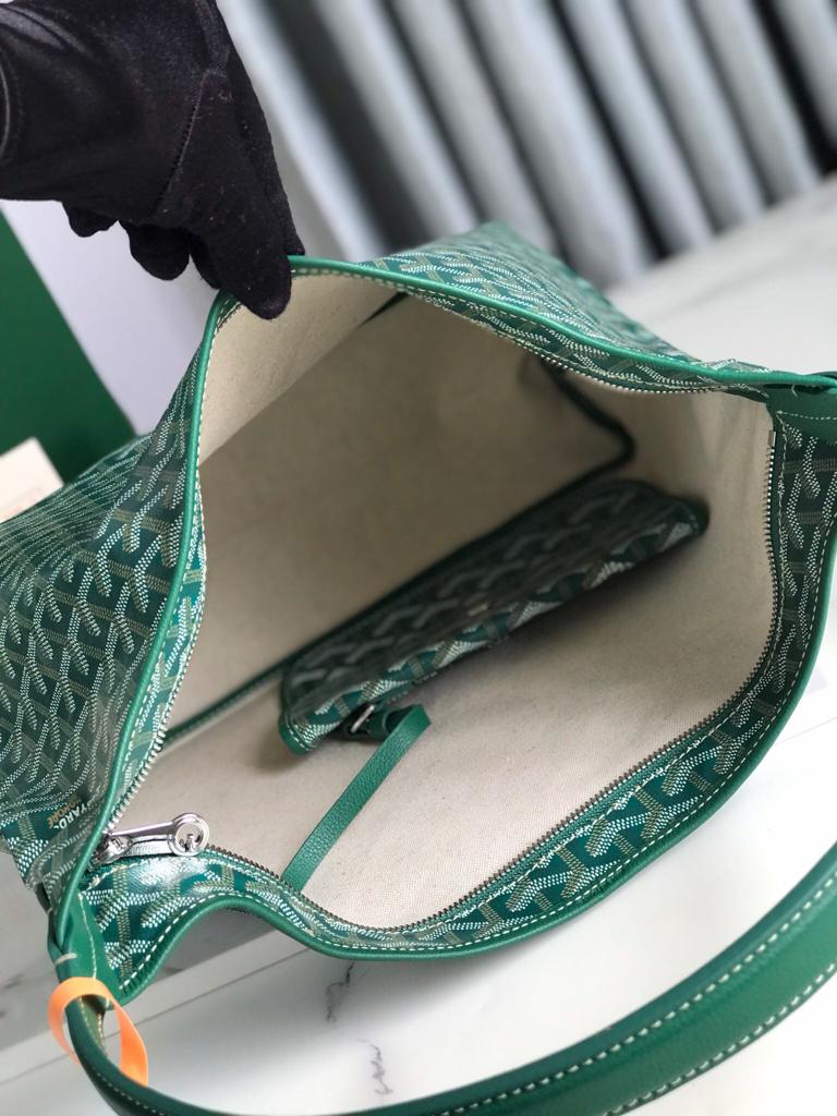 Goyard Hobo Boheme 42Cm Green Canvas view 5