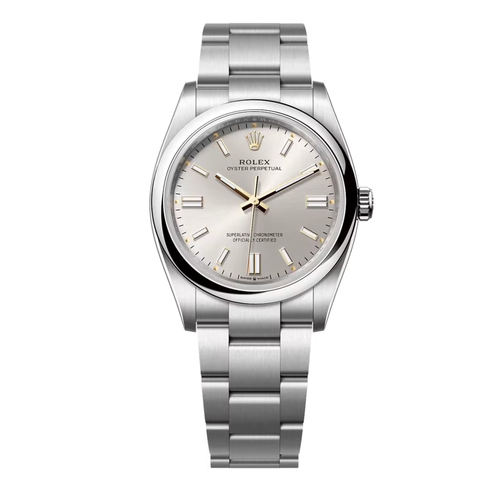 [Superclone] Rolex Oyster Perpetual Lady 36mm Silver Dial Oyster 126000