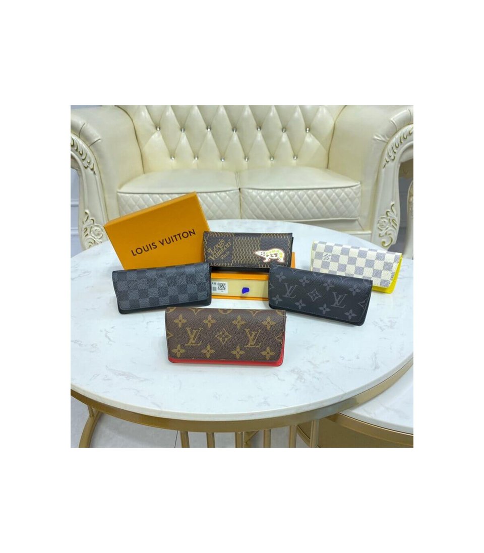 Louis Vuitton Damier Azur Woody Glasses Case view 9