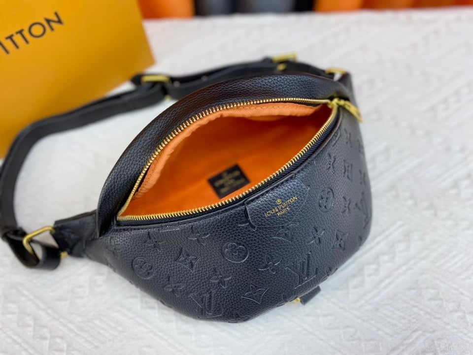 Louis Vuitton Monogram Empreinte Black Bumbag M44812 view 10
