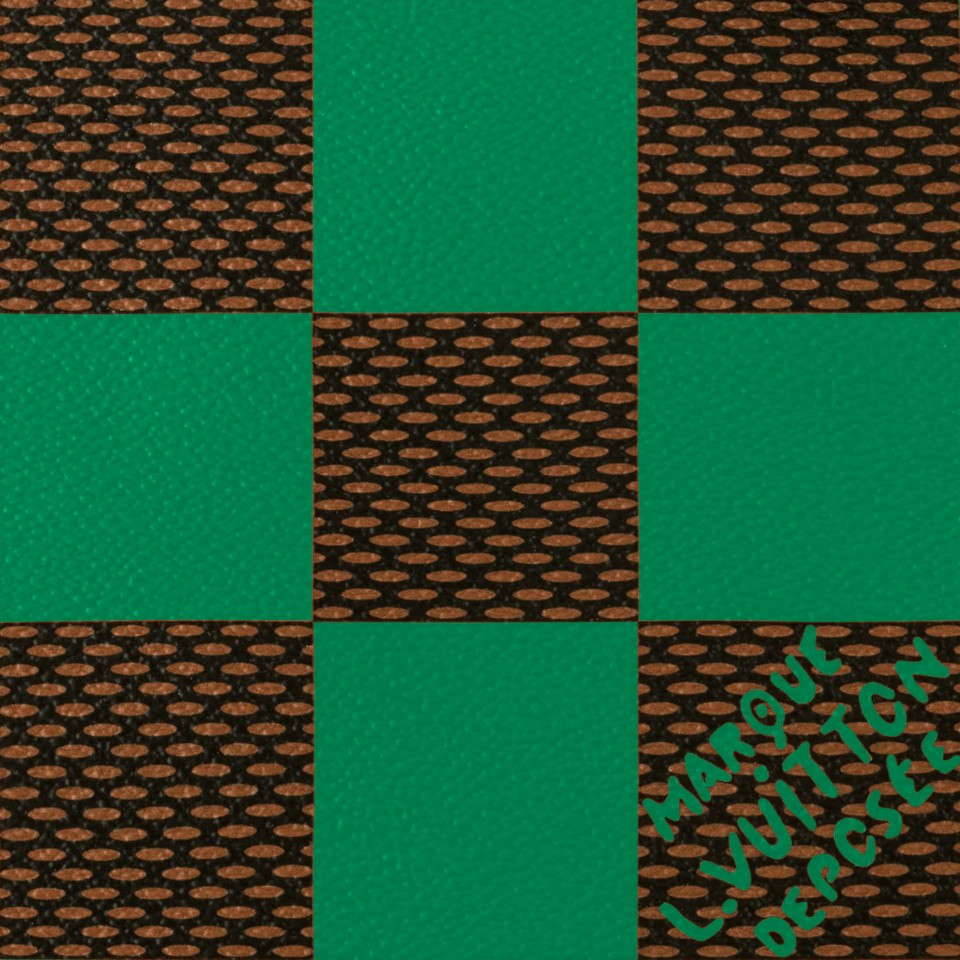 Louis Vuitton Speedy 40 Bandoulière Damier Pop Green 40cm N40579 – Men’s Bag view 5