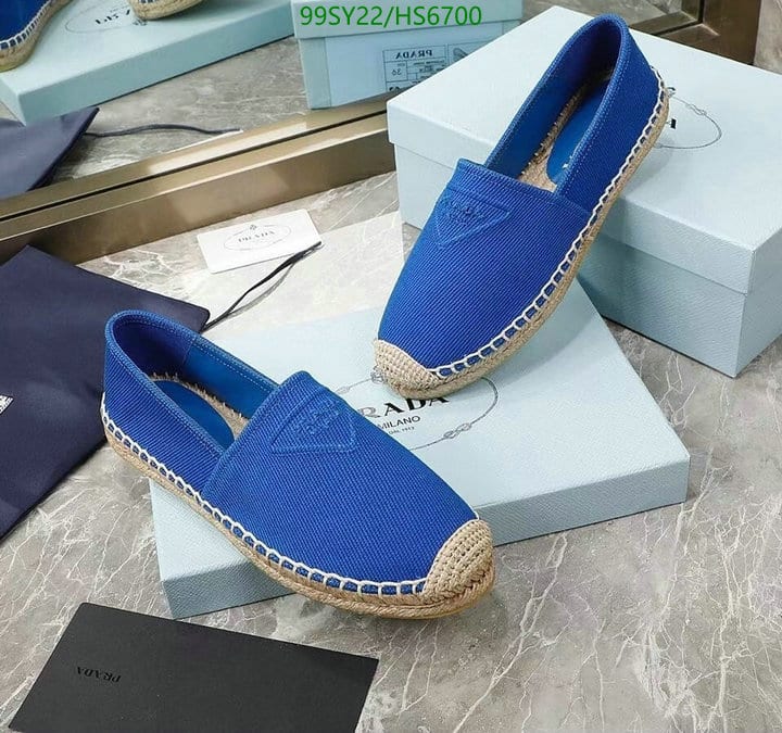 Prada Cotton Drill Espadrilles Blue 1S839M3Lkef0013F020 view 4