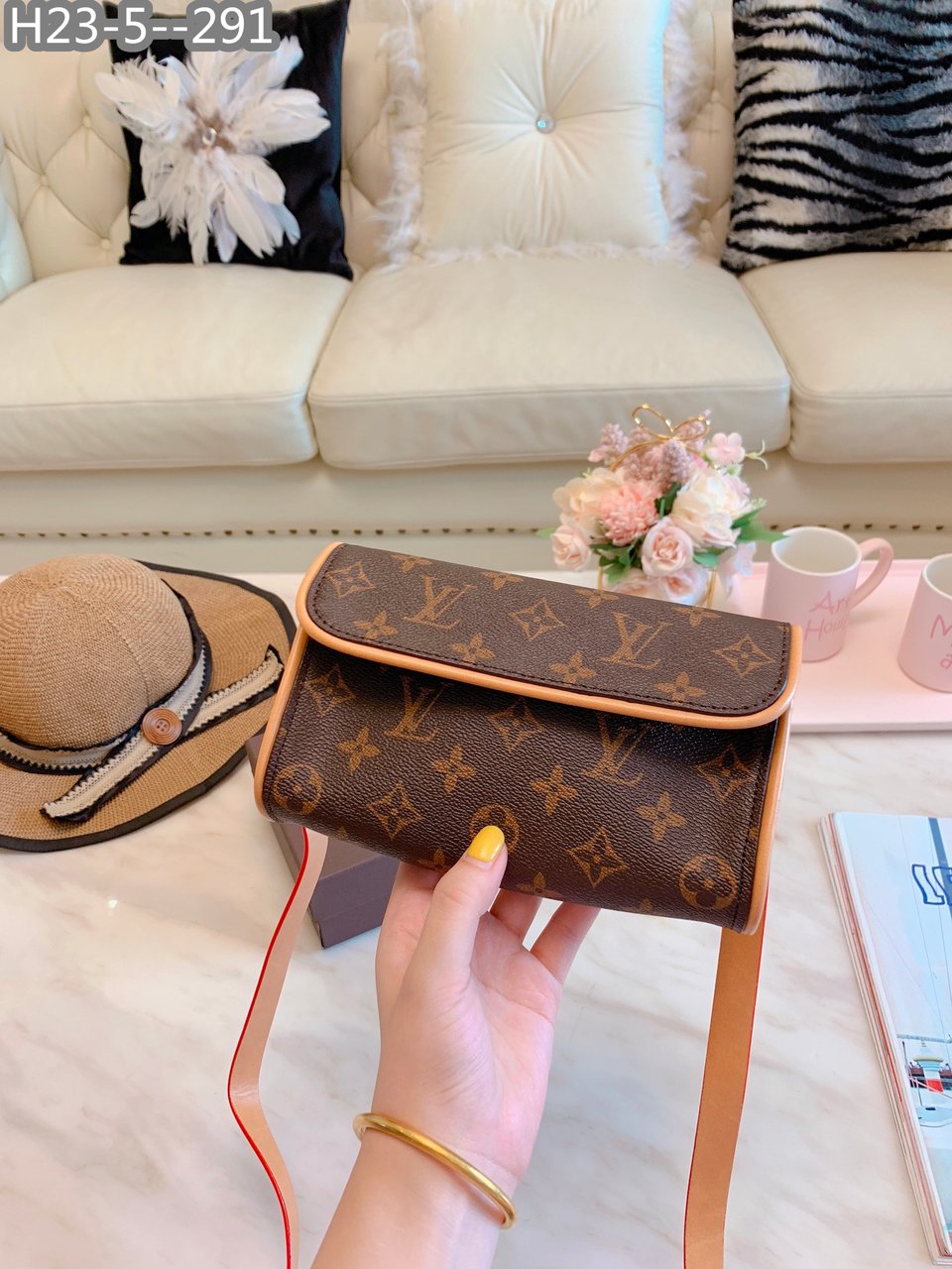 Louis Vuitton Felicie Pochette Bag 21Cm M81896 view 5