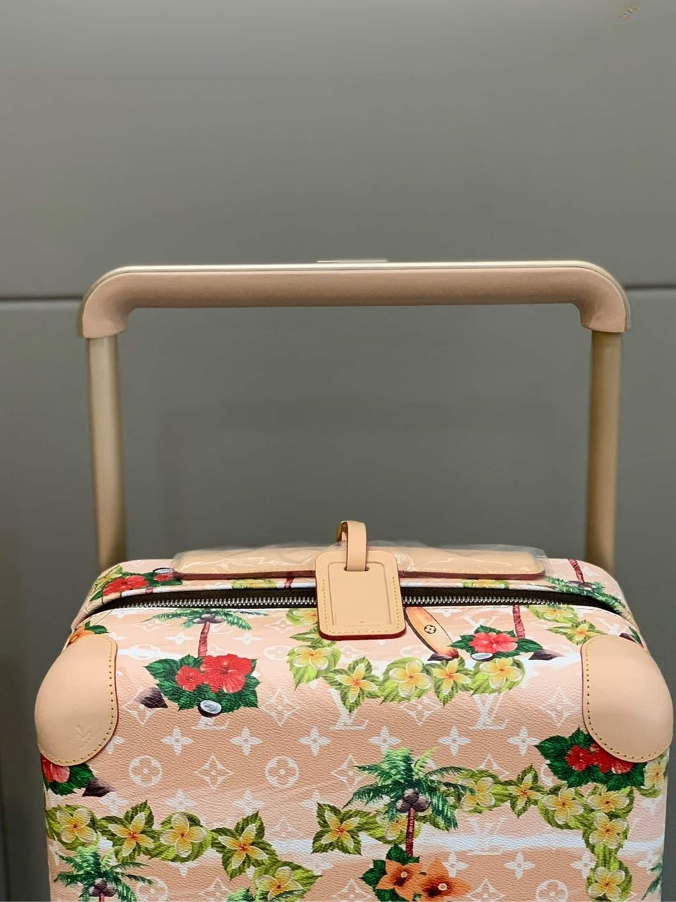 Louis Vuitton Horizon 55 Suitcase Monogram Surfin Coated Canvas Sand 55Cm M24798 view 8