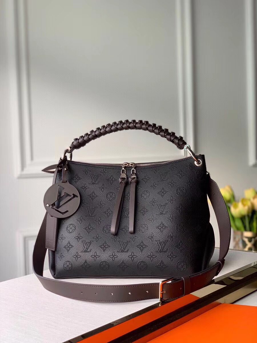 Louis Vuitton Beaubourg Hobo Mm 32Cm Black M56073 view 3
