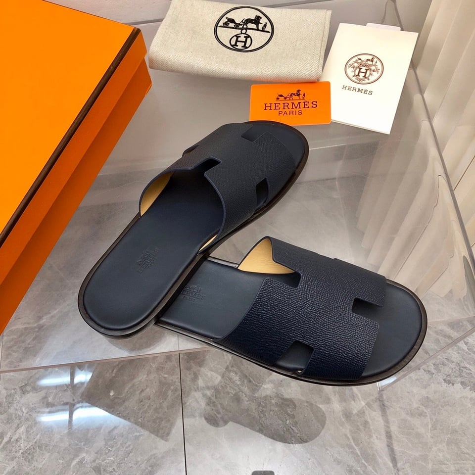 Hermes Izmir Sandal Blue H152415Zh11390 view 7