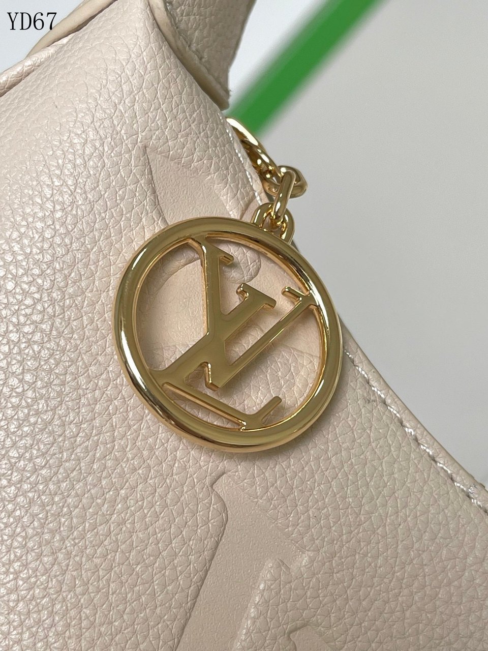 Louis Vuitton Monogram Empreinte Beige Shoulder Bag 20Cm M82391 view 3