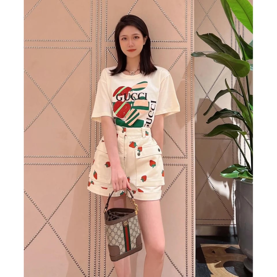 Gucci Ophidia GG Bucket Bag view 5
