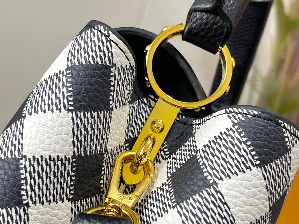 Louis Vuitton Capucines Black 27Cm M20716 view 8