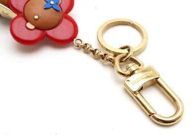 Louis Vuitton Resin Wood Vivienne Trunk Bag Charm &amp; Key Holder 13.5cm/5.3in view 5