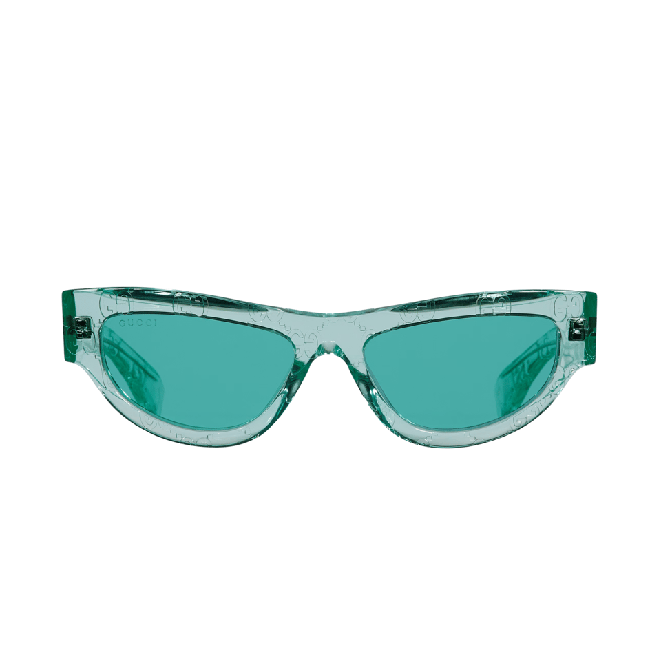 Gucci Turquoise Cat Eye Sunglasses GG1834S