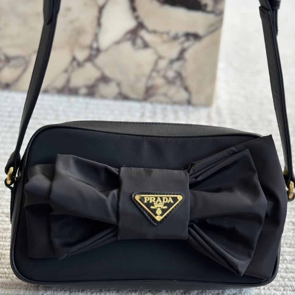 Prada Tessuto Fiocco Bow Crossbody Bag 24Cm view 3