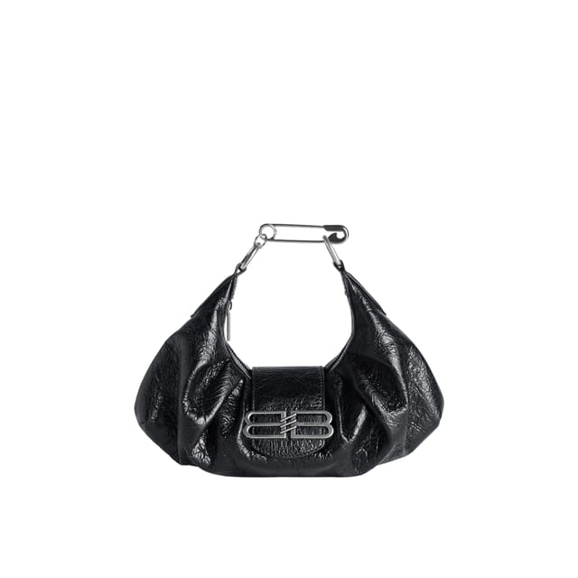 Balenciaga Pamela Shoulder Bag Small Black 28cm/11in