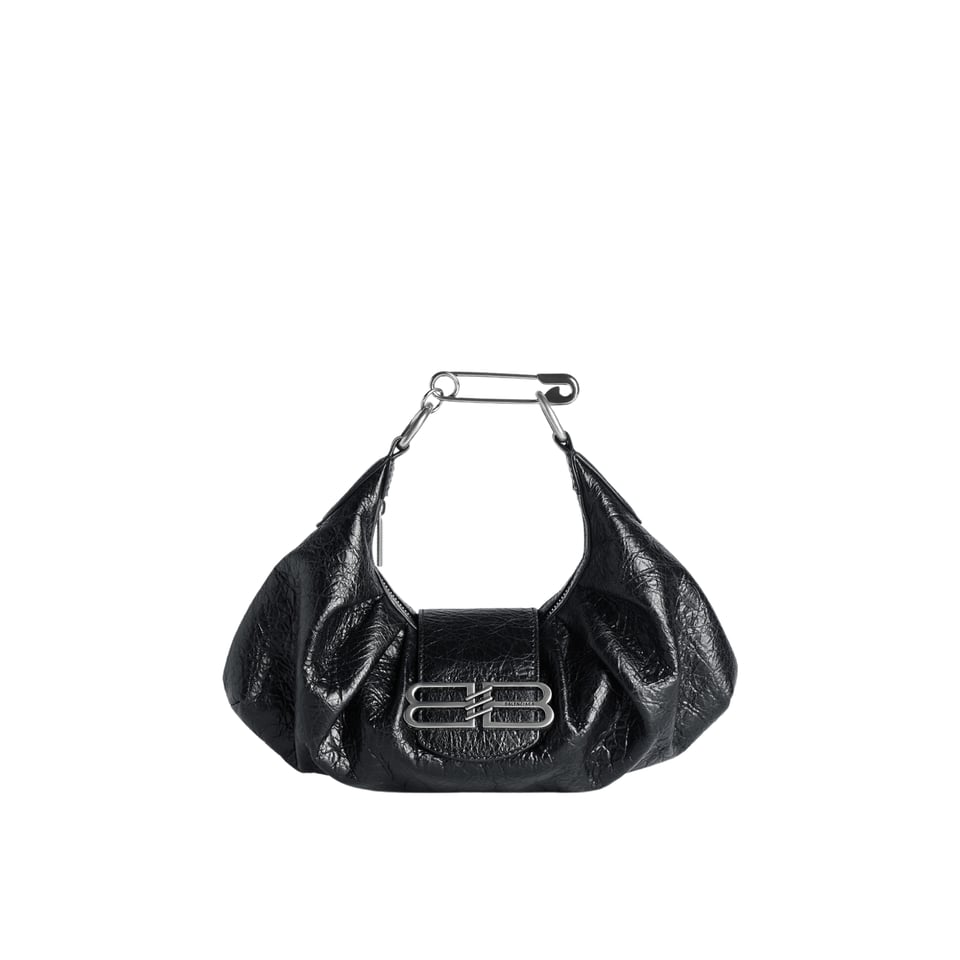 Balenciaga Pamela Shoulder Bag Small Black 28cm/11in