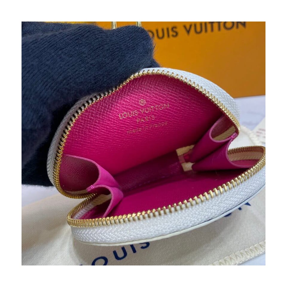 Louis Vuitton Damier Azur Round Coin Purse view 8