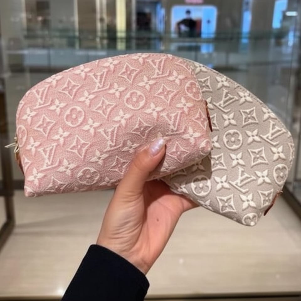 Louis Vuitton Pochette Cosmétique PM Bag Rose Ruby Pink 19cm M2A419 view 2