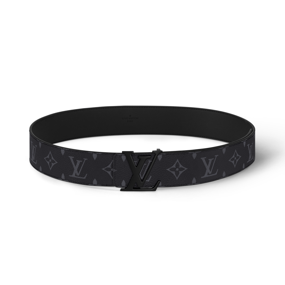 Louis Vuitton LV Initiales 40mm Matte Black Belt M4482S view 2