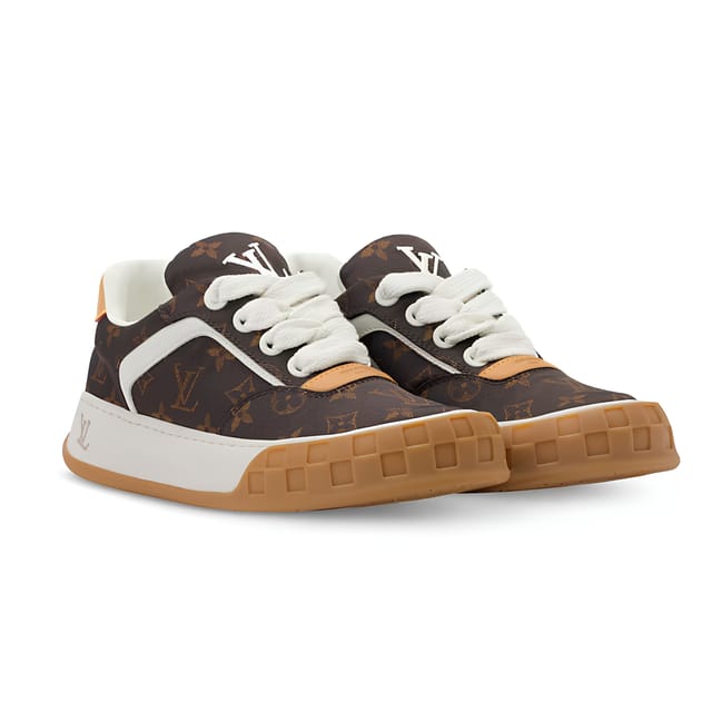 Louis Vuitton Tilted Sneakers Macassar Brown 1AKR5G