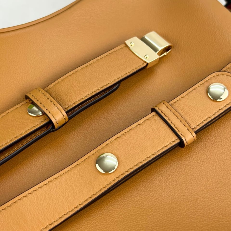 Gucci Brown Leather Attache Medium Shoulder Bag 35cm 702823 view 11
