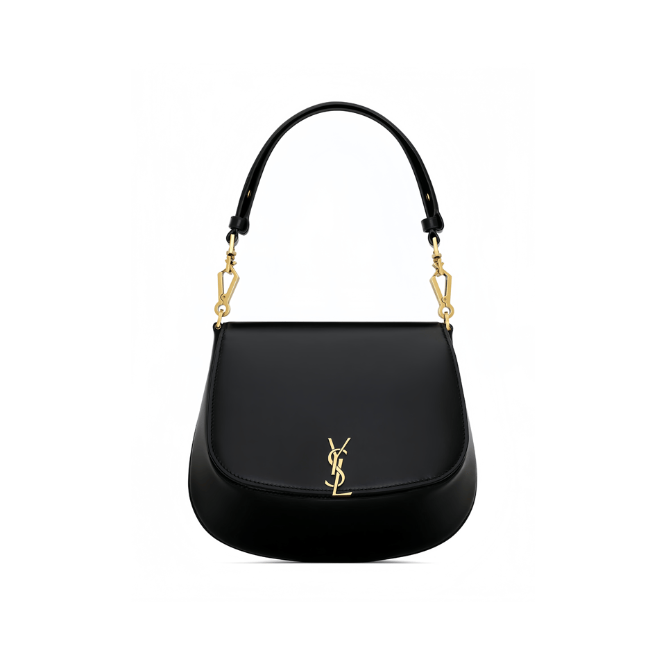 Saint Laurent Voltaire Top Handle In Box Black 20Cm view 2