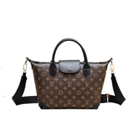 Louis Vuitton Tote Bag Monogram Canvas Black 26Cm view 10