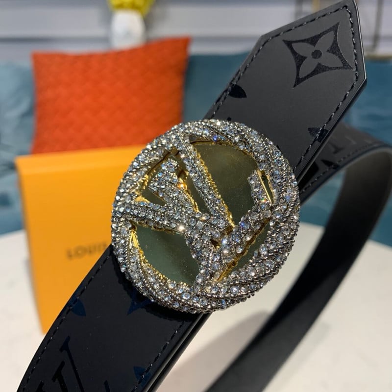 Louis Vuitton LV Circle 30mm Reversible Belt M0139W Silver view 7