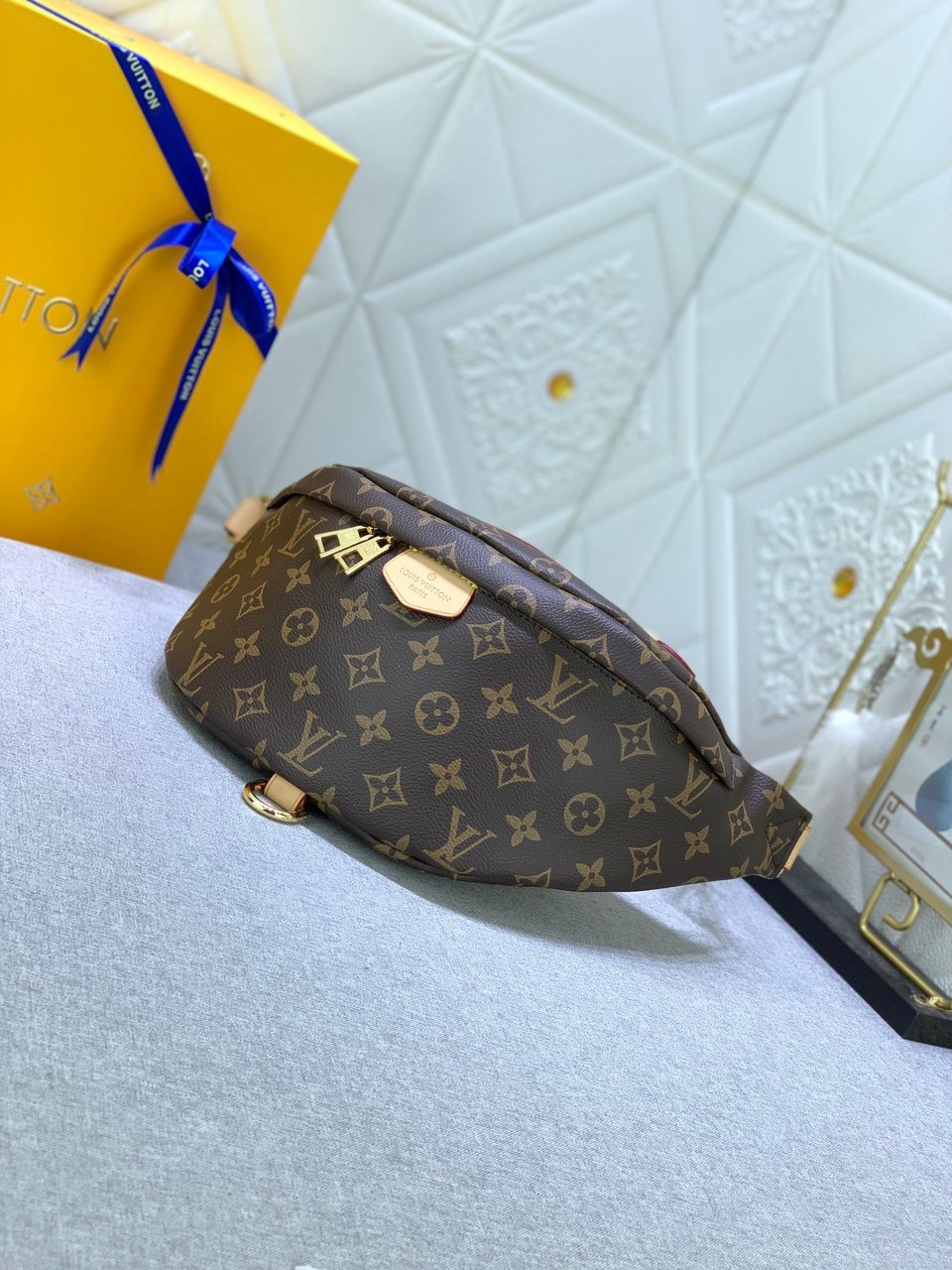 Louis Vuitton Monogram Bumbag Brown 37Cm view 9