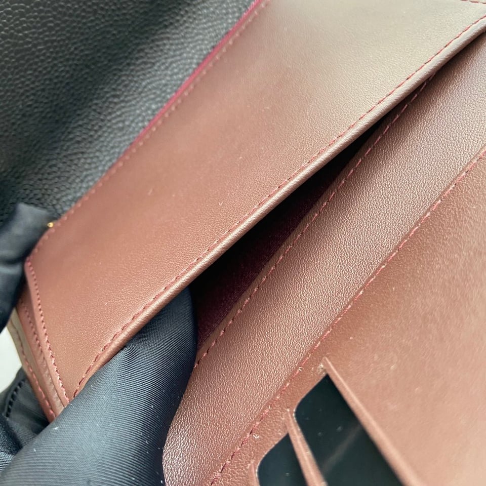 Chanel Wallet 15Cm Black Caviar Gold Hardware view 4