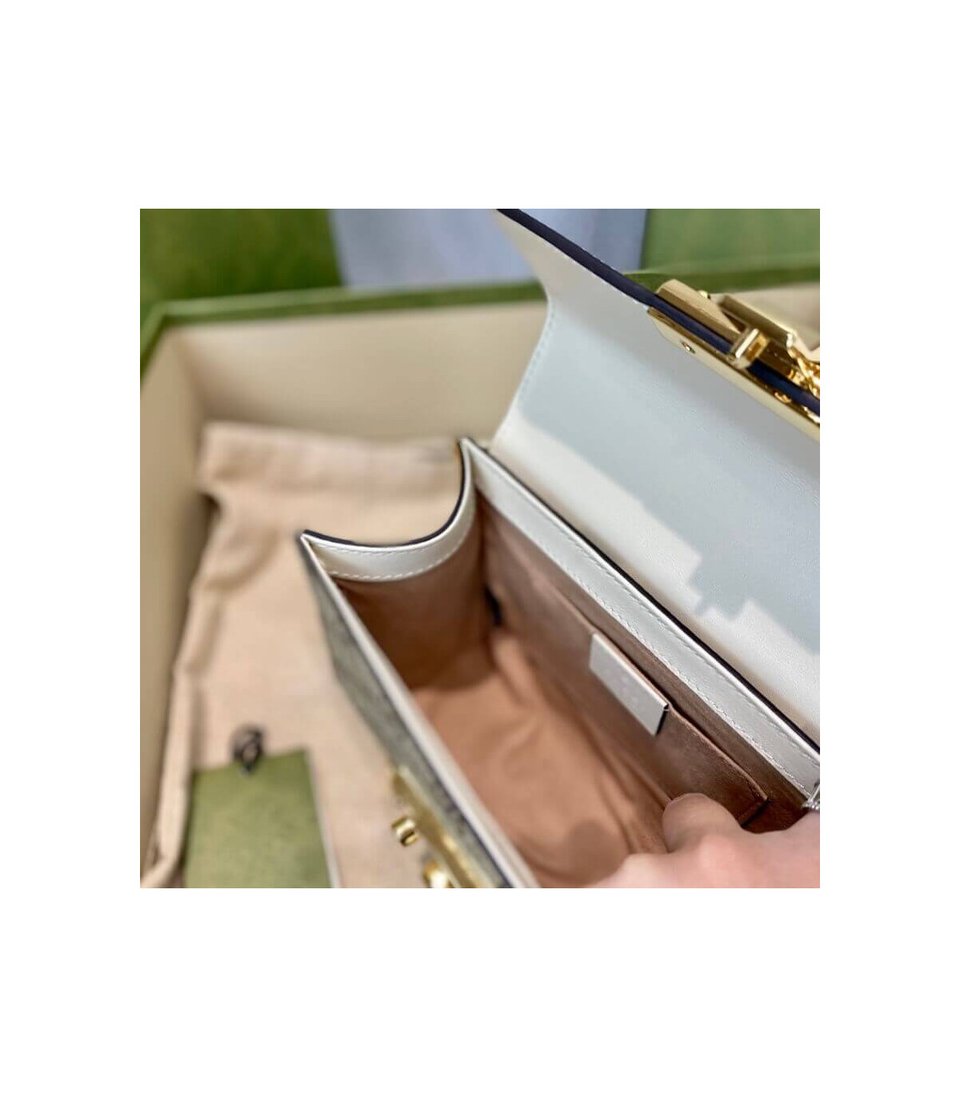 Gucci Padlock Small GG Shoulder Bag White view 18