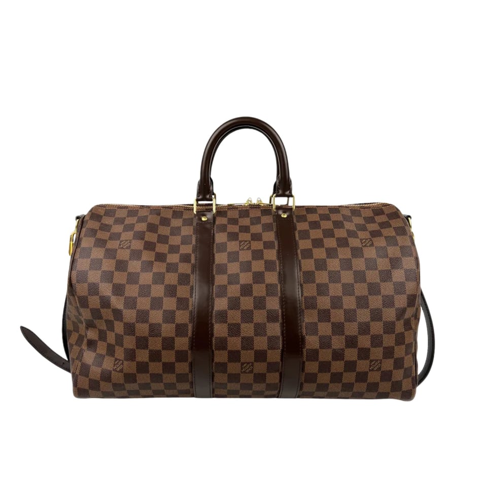 Louis Vuitton LV Keepall Bandoulière 45 Damier Ebene Canvas 45cm N41428