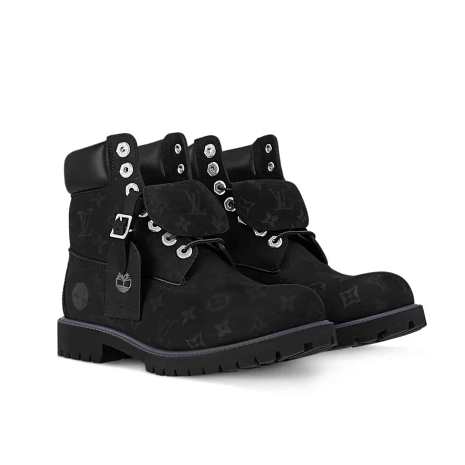 Louis Vuitton Lv X Timberland Boots Black 1Ad73B view 2