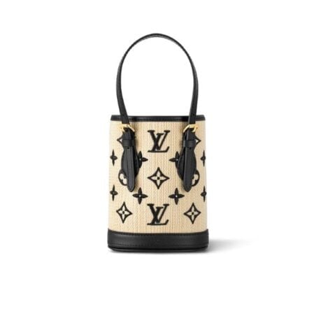Louis Vuitton Nano Bucket Bag Black 17Cm M82418 view 2