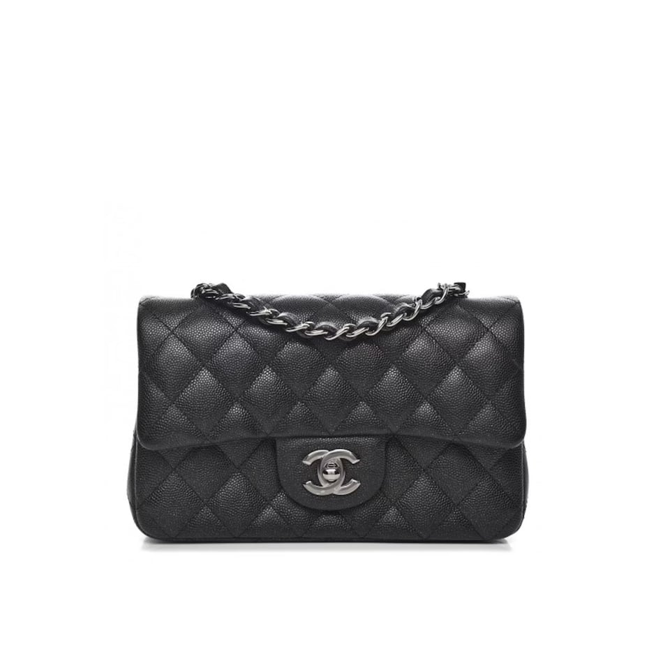 Chanel Caviar Quilted Mini Flap Bag 20cm