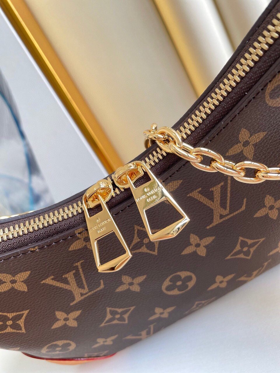 Louis Vuitton Lv Boulogne Monogram Canvas Beige M45832 29cm/ 11.8in view 8