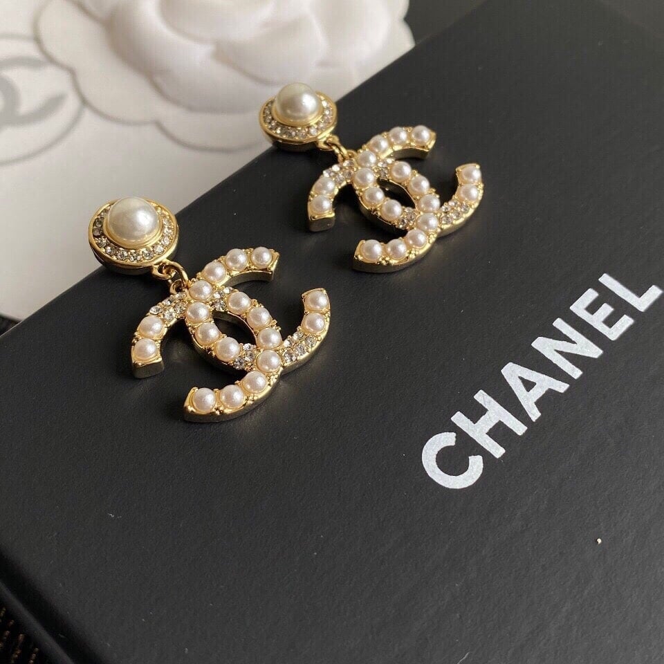 Chanel Cc Earrings view 2