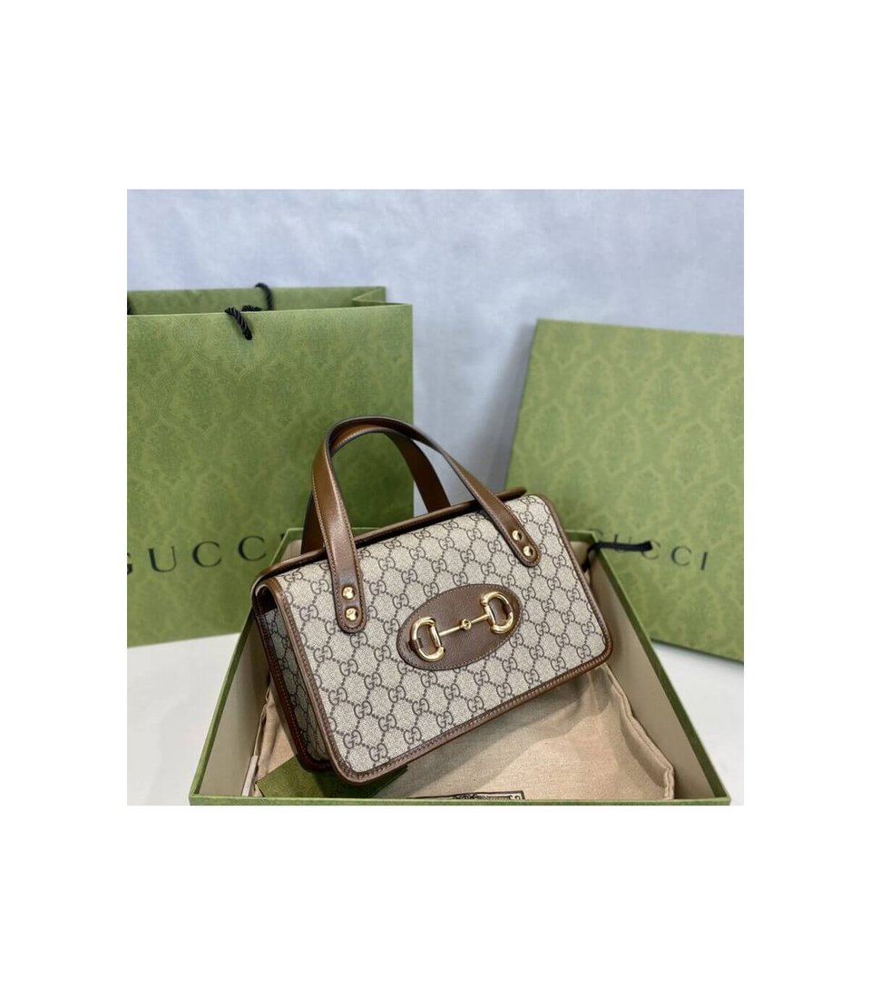 Gucci Horsebit 1955 Small Top Handle Bag view 6