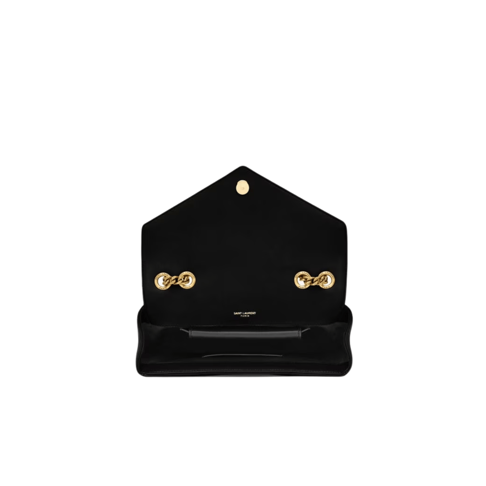 Saint Laurent Loulou Small Black 24cm/9.4in view 6