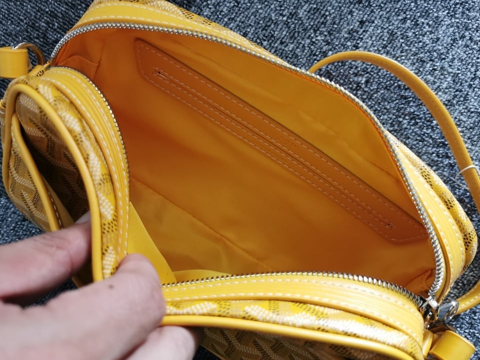 Goyard Cap-Vert Pm Bag 23X8X14Cm Yellow Canvas view 10