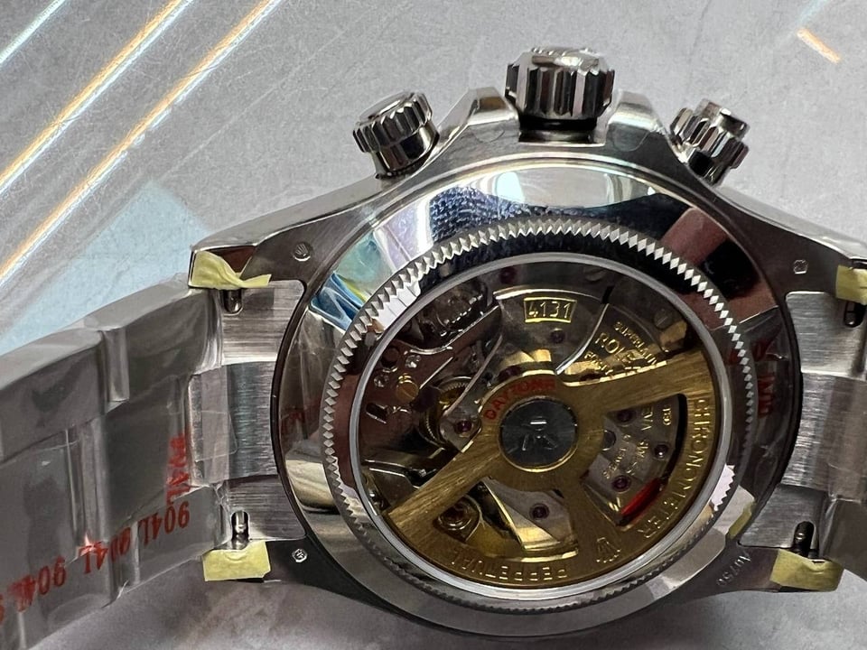[SUPER CLONE] Rolex Daytona 40 mm 126506 “Platona” Open Caseback view 6