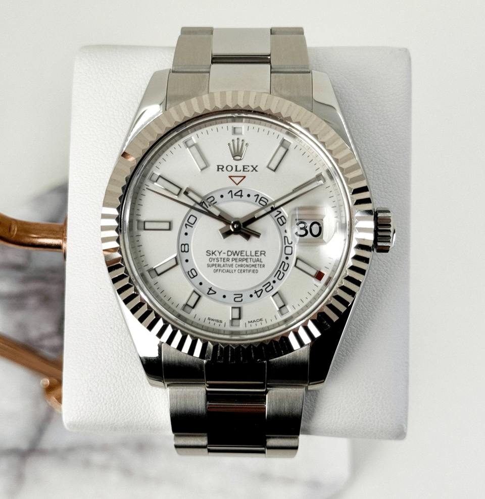 Rolex Sky-Dweller 42 mm Intense white Dial 336934 view 3