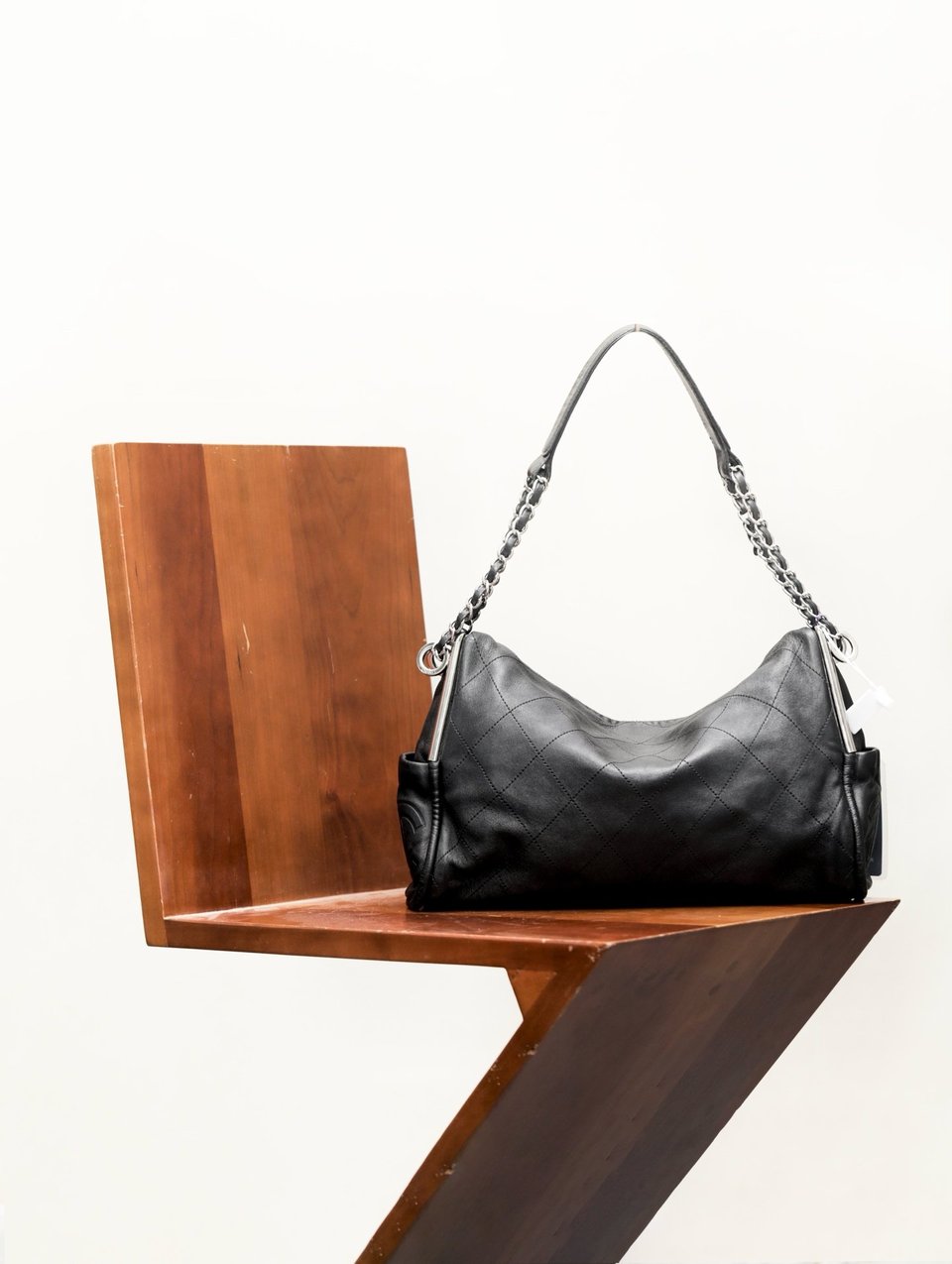 Chanel Black Quilted Ultimate Soft Bag 31.75cm view 5